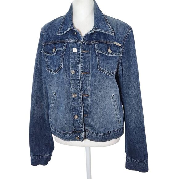 Calvin Klein Jackets & Blazers - Calvin Klein Denim Jacket Size Large Calvin Klein Jean Jacket Trucker Jacket